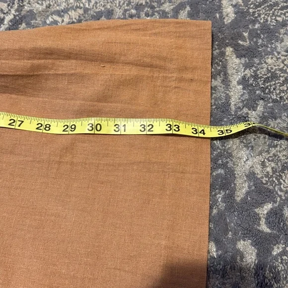 Abercrombie & Fitch linen Squareneck dress Size Large - Picture 12 of 13